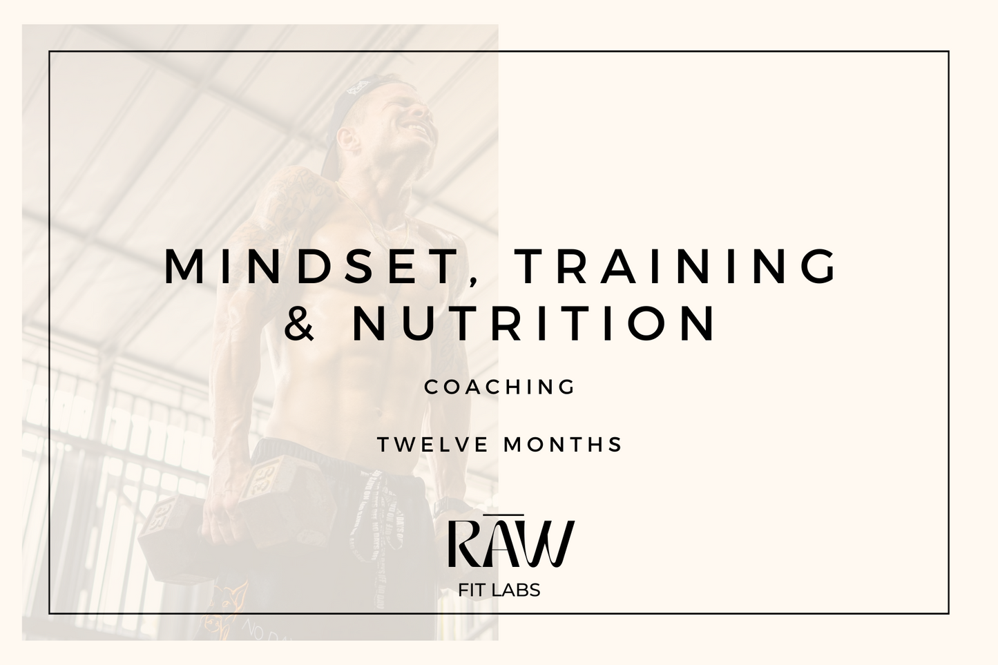 Mindset, Training, & Nutrition (12 months)